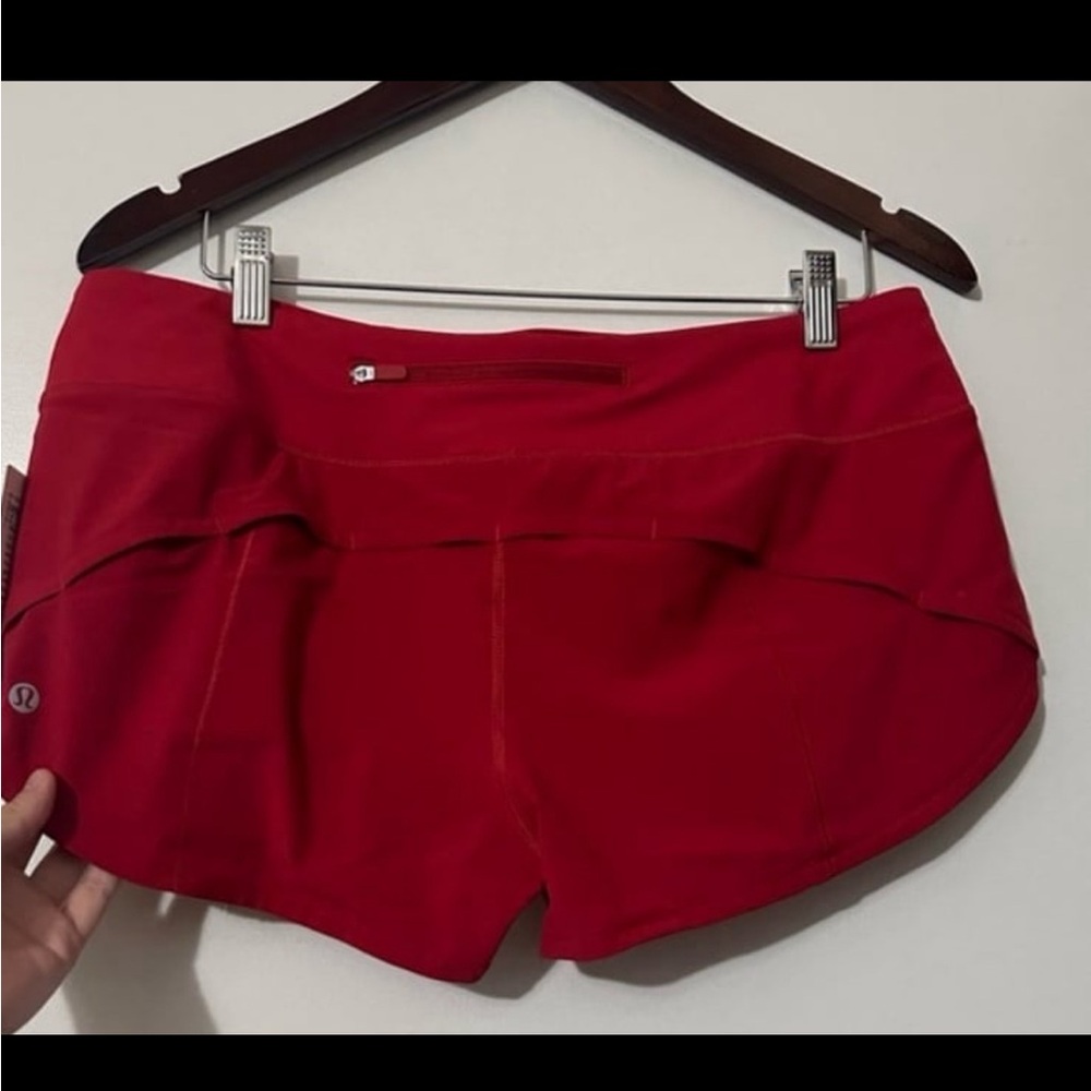 lululemon athletica Women's Red Shorts